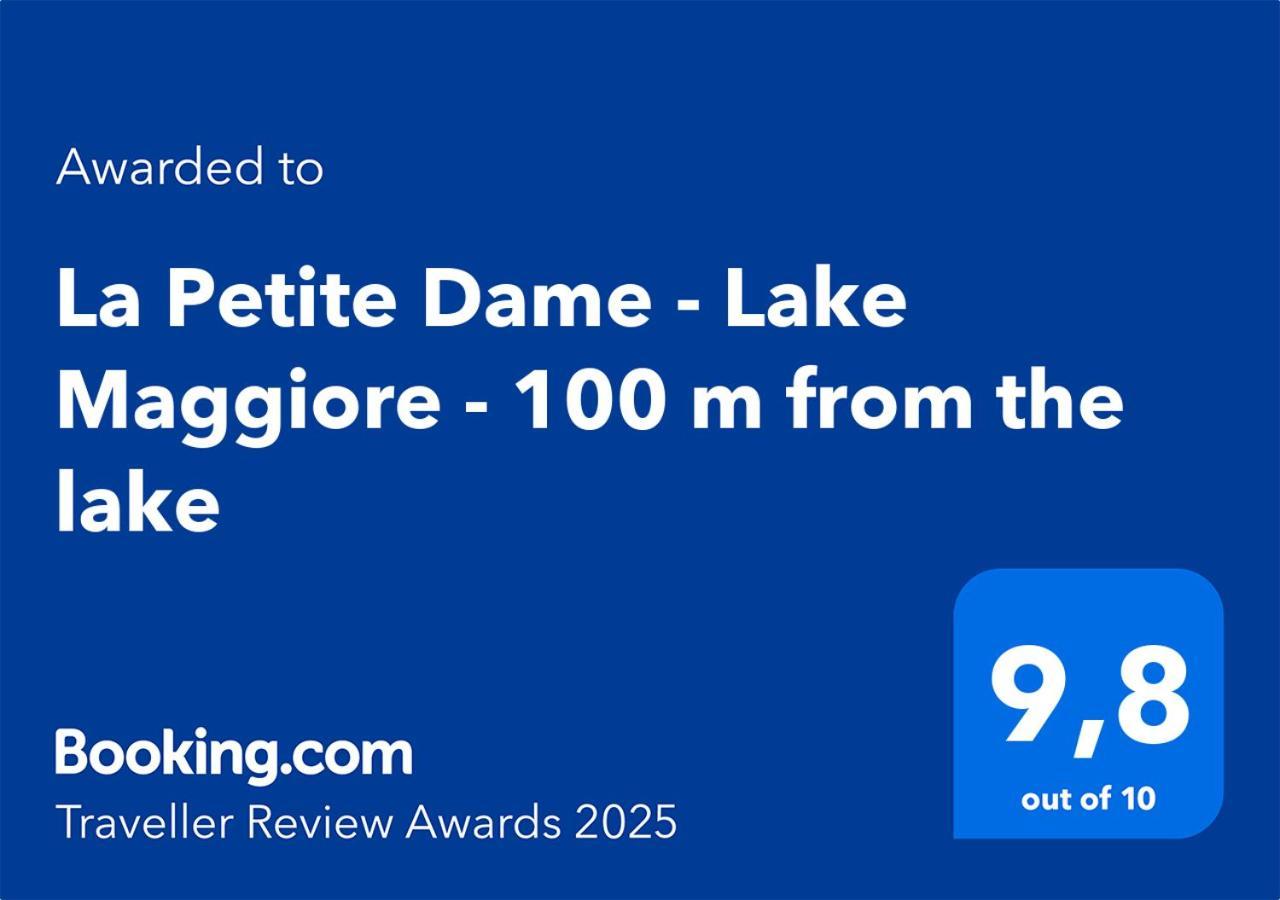 La Petite Dame - Lake Maggiore - 100 M From The Lake Verbania Ngoại thất bức ảnh